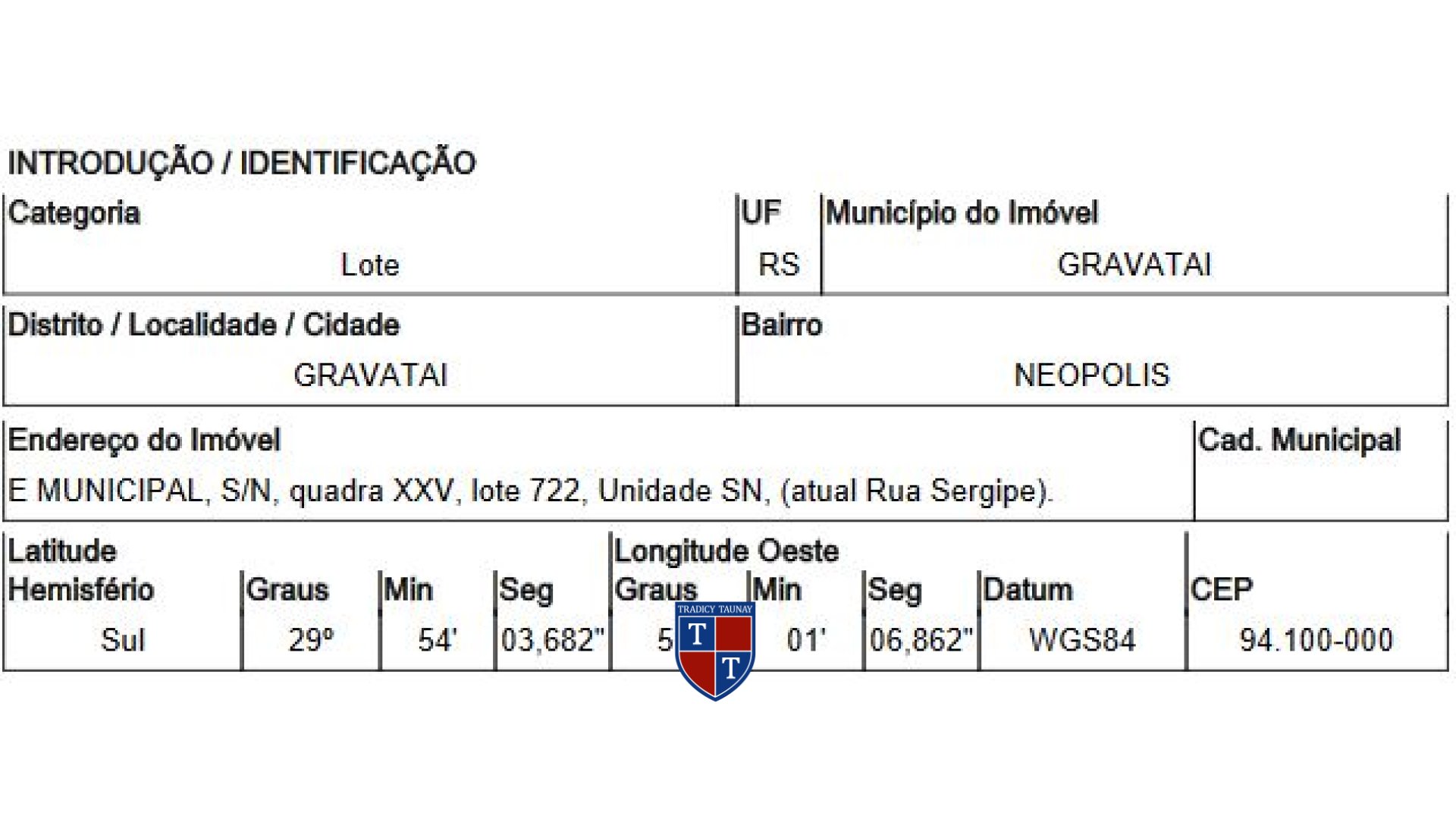 Foto 1 de TERRENO em NEOPOLIS - Imóvel Retomado Caixa