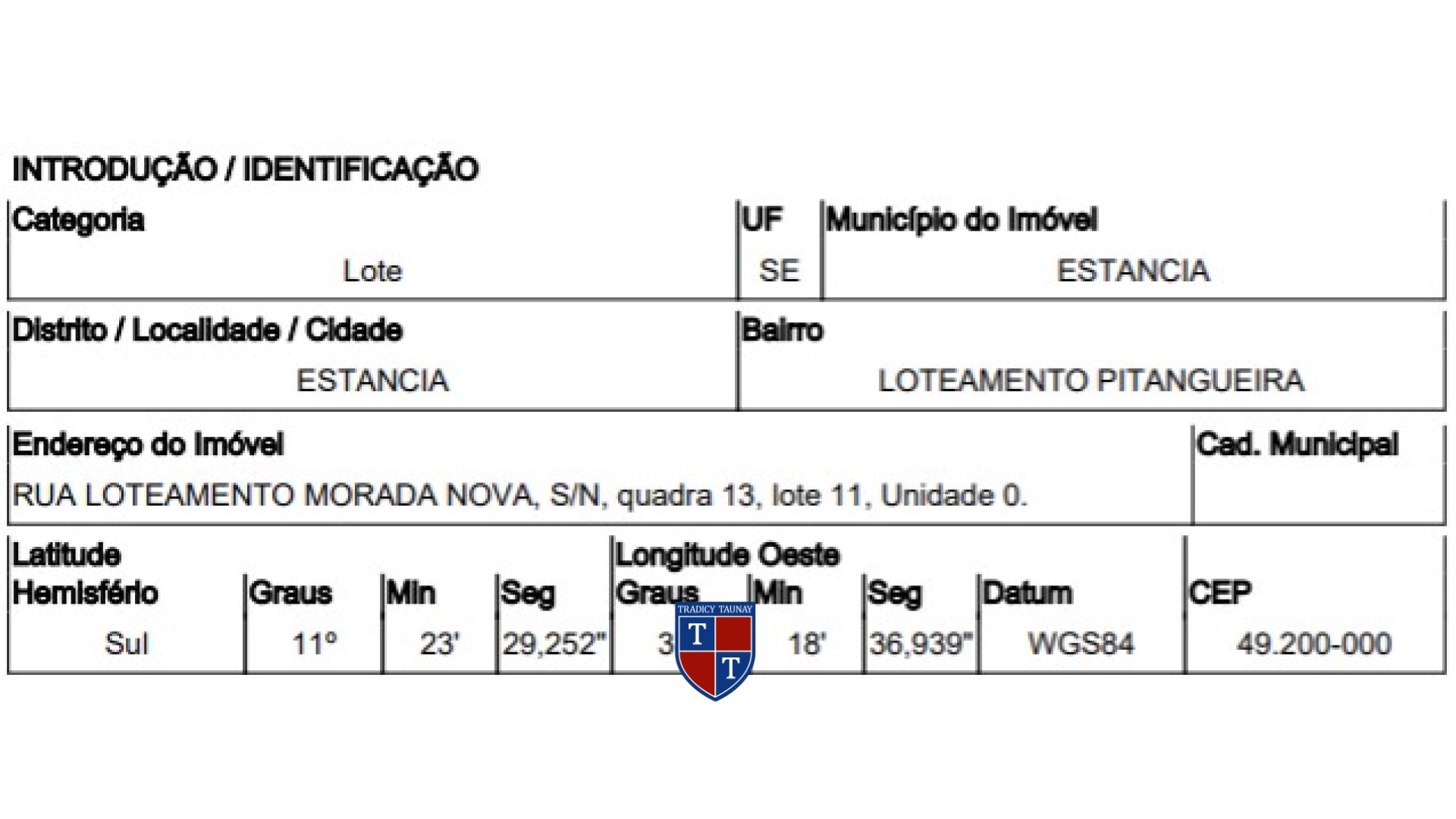 Foto 2 de TERRENO em PRAIA DA BOA VIAGEM, ESTANCIA/SE - Imóvel Retomado CAIXA Ref 10286401